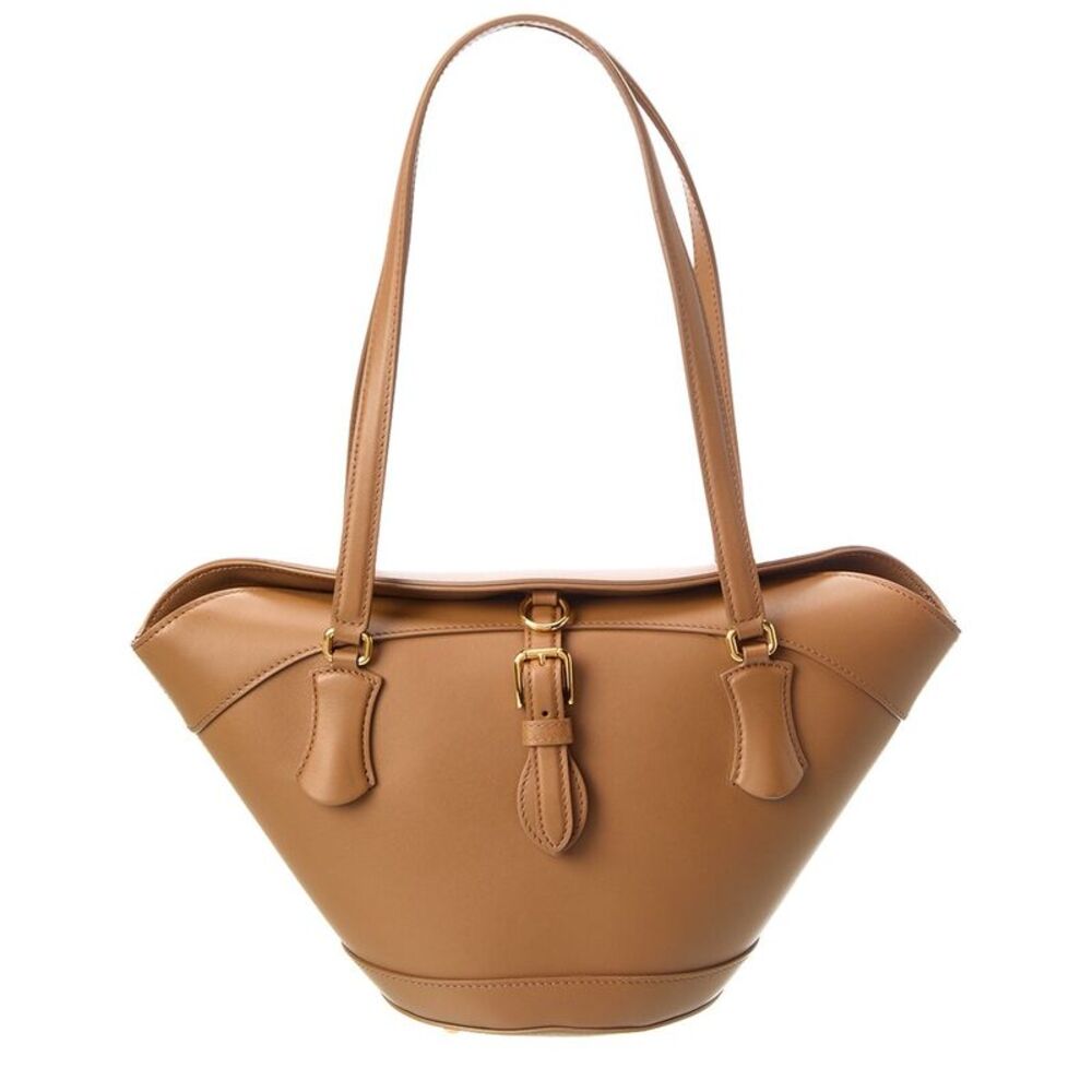 Dolce & Gabbana Capri Leather Shoulder Bag, Brown